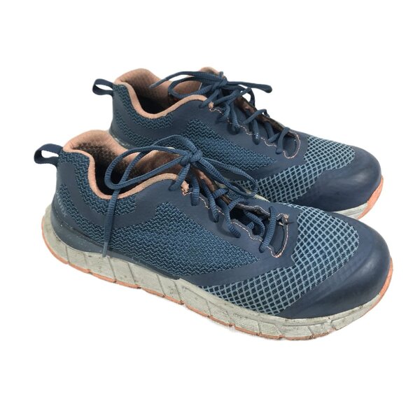 Red Wing Women's Steel Toe Lace Up Work Sneakers Blue Size 8.5 - Picture 1 of 9